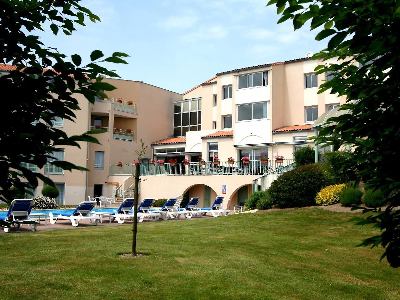 Logis Hotel Restaurant Aloe Лес Хербиерс Екстериор снимка