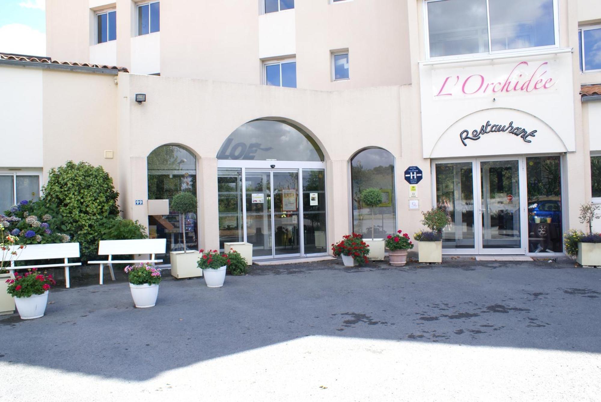 Logis Hotel Restaurant Aloe Лес Хербиерс Екстериор снимка